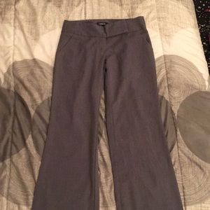 Dark grey slacks